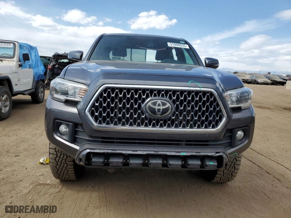 2019 Toyota Tacoma 4WD SR with VIN 5TFCZ5AN1KX206478, listed as a Copart auction lot 51000035 with 113,497 mi miles and Salvage Title. Bid and sale history available at carsss.com. Image 5.