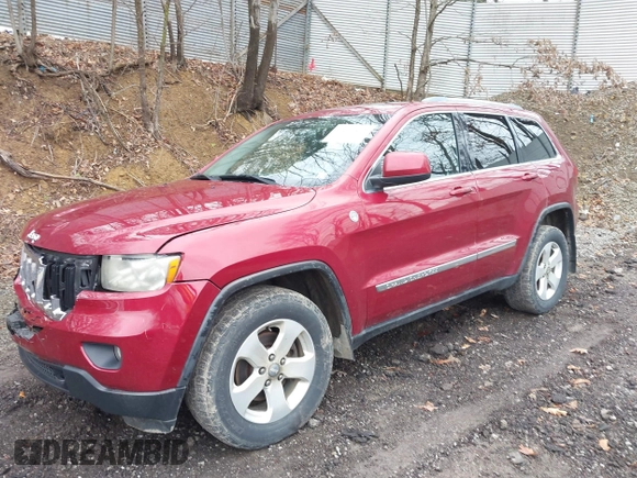 2012 Jeep Grand Cherokee Laredo with VIN 1C4RJFAG7CC123669, listed as a IAAI auction lot 42001472 with 164,806 mi miles. Bid and sale history available at carsss.com. Image 23.