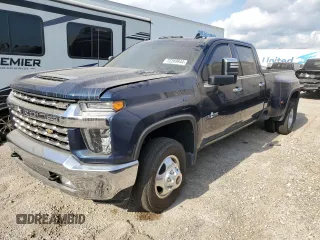 2022 Chevrolet Silverado 3500HD LTZ z VIN 1GC4YUEY4NF329420, wystawiony jako Copart lot #72269844 z przebiegiem 27 473 mil mil oraz Czysty tytuł • Clean title. Historia ofert i sprzedaży dostępna na DreamBid. Obrazek 1.