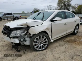 2013 Buick LaCrosse Premium 1 with VIN 1G4GF5E36DF169435, listed as a Copart auction lot 51522465 with 120,120 mi miles and Salvage Title. Bid and sale history available at carsss.com. Image 1.