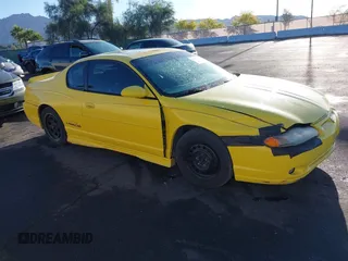 2002 Chevrolet Monte Carlo LS z VIN 2G1WW15E329323155, wystawiony jako IAAI lot #42207630 z przebiegiem 223 275 mil mil oraz . Historia ofert i sprzedaży dostępna na DreamBid. Obrazek 1.