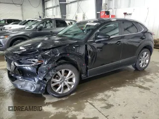 2020 Mazda CX-30 Select with VIN 3MVDMBCLXLM117155, listed as a Copart auction lot 53950995 with 62,081 mi miles and Salvage title. Bid and sale history available at DreamBid. Image 1.