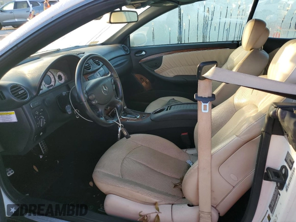2009 Mercedes-Benz CLK-Class 3.5L with VIN WDBTK56G19T101390, listed as a Copart auction lot 78178774 with 0 mi miles and Salvage Title. Bid and sale history available at carsss.com. Image 7.