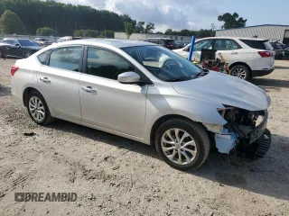 2017 Nissan Sentra S with VIN 3N1AB7APXHY397370, listed as a Copart auction lot 63914225 with 72,325 mi miles and Salvage title. Bid and sale history available at DreamBid. Image 4.