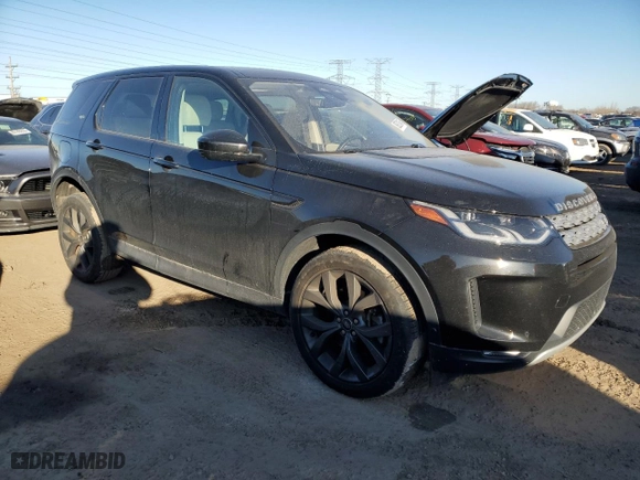 2021 Land Rover Discovery Sport SE with VIN SALCP2FXXMH899040, listed as a Copart auction lot 89321945 with 51,647 mi miles and Salvage Title. Bid and sale history available at carsss.com. Image 4.