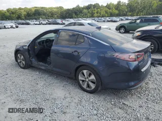 2015 Kia Optima Hybrid EX with VIN KNAGN4AD5F5080400, listed as a Copart auction lot 66064494 with 91,538 mi miles and Salvage Title. Bid and sale history available at carsss.com. Image 2.