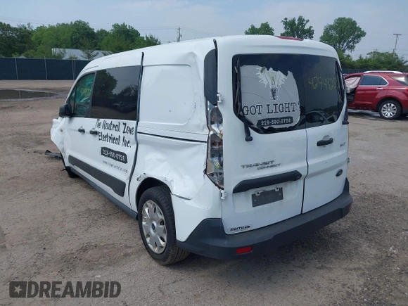 2018 Ford Transit Connect XLT with VIN NM0LS7F78J1357858, listed as a IAAI auction lot 42449251 with 209,707 mi miles and . Bid and sale history available at DreamBid. Image 3.