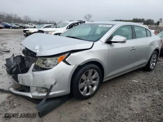 2011 Buick LaCrosse CXS with VIN 1G4GE5ED7BF327130, listed as a Copart auction lot 43635415 with 263,267 mi miles and Salvage Title. Bid and sale history available at carsss.com. Image 1.