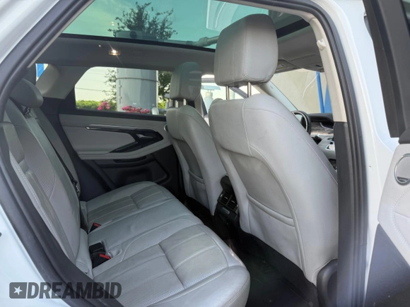 2020 Land Rover Range Rover Evoque SE z VIN SALZP2FX4LH040406, wystawiony jako Copart lot #58098395 z przebiegiem 67 528 mil mil oraz Czysty tytuł • Clean title. Historia ofert i sprzedaży dostępna na DreamBid. Obrazek 6.