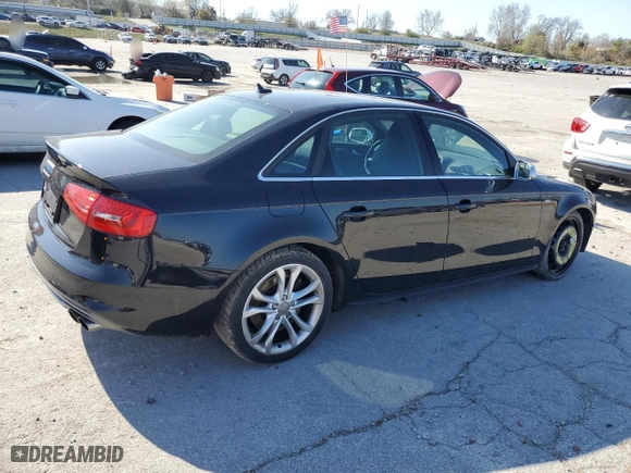 2013 Audi S4 Premium Plus with VIN WAUBGAFL6DA235575, listed as a Copart auction lot 50396795 with 103,300 mi miles and Salvage Title. Bid and sale history available at carsss.com. Image 3.