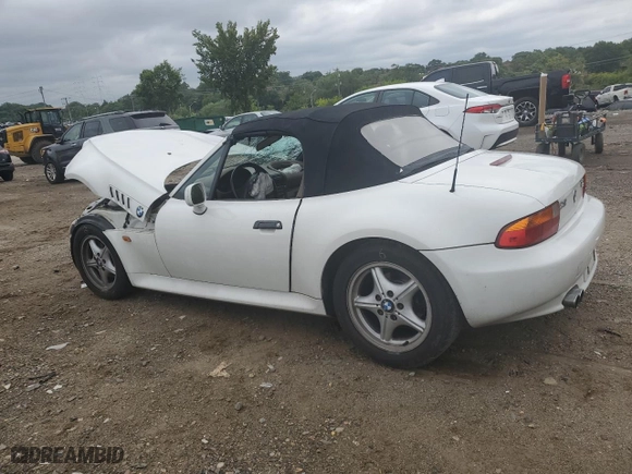 1999 BMW Z3 2.5L with VIN 4USCH9334XLF82884, listed as a Copart auction lot 64845564 with NaN miles and Salvage Title. Bid and sale history available at carsss.com. Image 2.