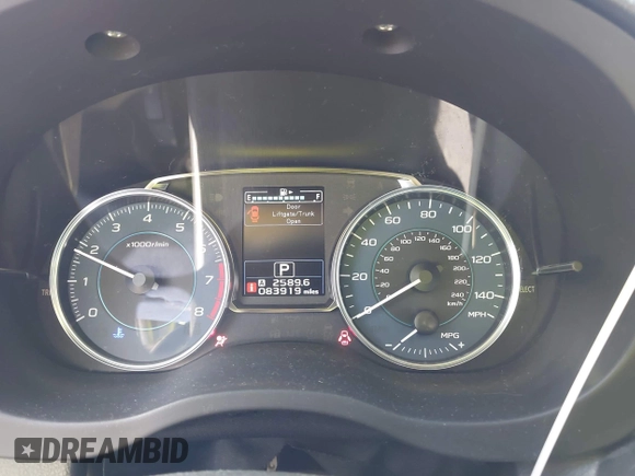 2016 Subaru Crosstrek Limited with VIN JF2GPALC5GH207552, listed as a IAAI auction lot 42010588 with 83,919 mi miles and . Bid and sale history available at DreamBid. Image 7.