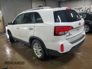 2014 Kia Sorento LX with VIN 5XYKT4A66EG440414, listed as a Copart auction lot 50092125 with 86,558 mi miles and Salvage Title. Bid and sale history available at carsss.com. Image 2.