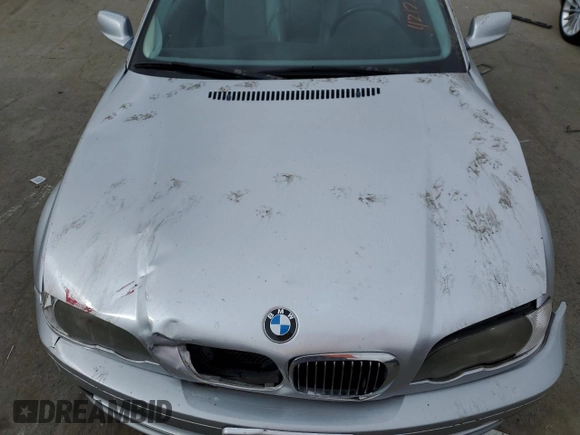 2003 BMW 3 Series 325Ci with VIN WBABN33453PG60668, listed as a Copart auction lot 42127385 with 155,189 mi miles and Salvage Title. Bid and sale history available at carsss.com. Image 11.