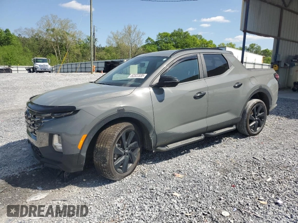 2023 Hyundai Santa Cruz Night Edition z VIN 5NTJCDAF0PH071283, wystawiony jako Copart lot #52322335 z przebiegiem 25 705 mil mil oraz Szkoda całkowita • Salvage title. Historia ofert i sprzedaży dostępna na DreamBid. Obrazek 1.