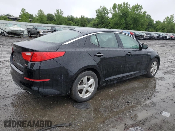2015 Kia Optima LX z VIN 5XXGM4A78FG517107, wystawiony jako Copart lot #59864965 z przebiegiem 161 507 mil mil oraz Czysty tytuł • Clean title. Historia ofert i sprzedaży dostępna na DreamBid. Obrazek 3.