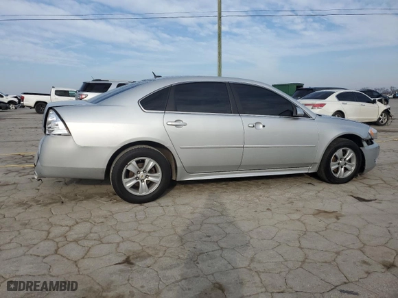 2015 Chevrolet Impala Limited LS with VIN 2G1WA5E36F1144004, listed as a Copart auction lot 44604225 with 283,160 mi miles and Salvage Title. Bid and sale history available at carsss.com. Image 3.