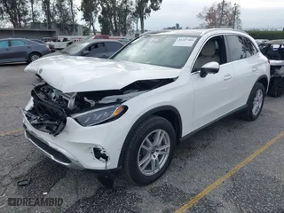 2025 Mercedes-Benz GLC with VIN W1NKM4GB8SF245147, listed as a IAAI auction lot 41207989 with 1,105 mi miles. Bid and sale history available at carsss.com. Image 17.