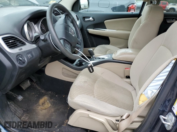 2014 Dodge Journey SE with VIN 3C4PDCAB2ET174067, listed as a Copart auction lot 60966025 with 189,091 mi miles and Clean title. Bid and sale history available at DreamBid. Image 7.