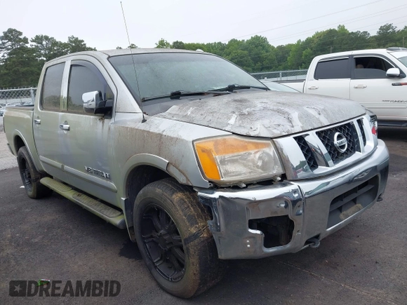 2008 Nissan Titan XE with VIN 1N6AA07C28N305044, listed as a IAAI auction lot 42366315 with 190,100 mi miles and . Bid and sale history available at DreamBid. Image 1.