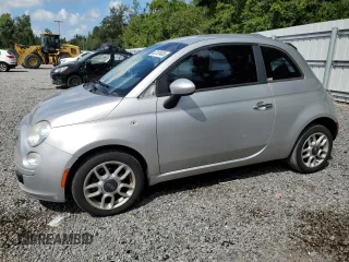 2012 FIAT 500 Pop with VIN 3C3CFFAR9CT383508, listed as a Copart auction lot 62131405 with 84,594 mi miles and Salvage title. Bid and sale history available at DreamBid. Image 1.