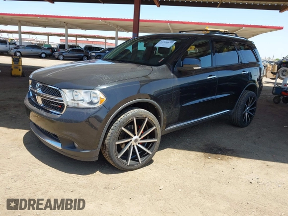 2013 Dodge Durango Crew with VIN 1C4RDHDG1DC508676, listed as a IAAI auction lot 42520380 with 126,250 mi miles and . Bid and sale history available at DreamBid. Image 17.