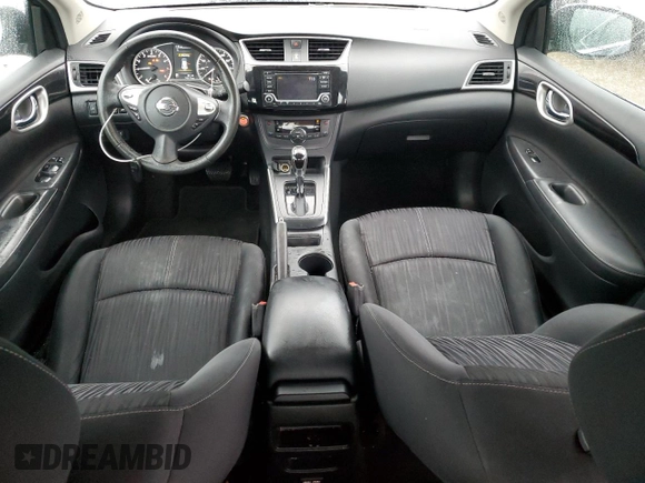 2018 Nissan Sentra SV with VIN 3N1AB7AP4JL643980, listed as a Copart auction lot 73711344 with 76,317 mi miles and Salvage Title. Bid and sale history available at DreamBid. Image 8.