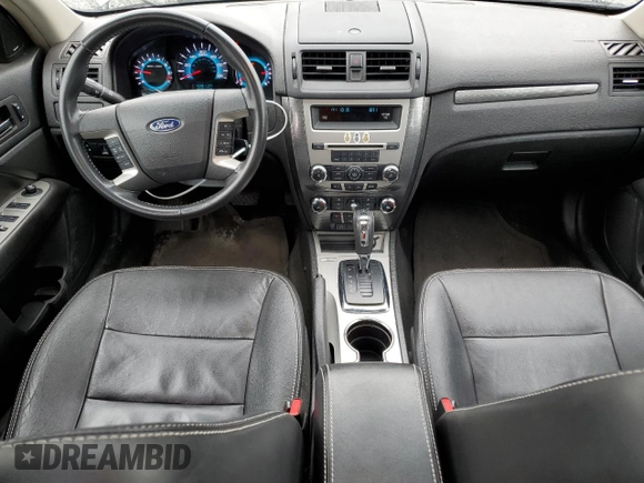 2012 Ford Fusion SEL with VIN 3FAHP0JA4CR412292, listed as a Copart auction lot 50583275 with 119,945 mi miles and Salvage Title. Bid and sale history available at carsss.com. Image 8.