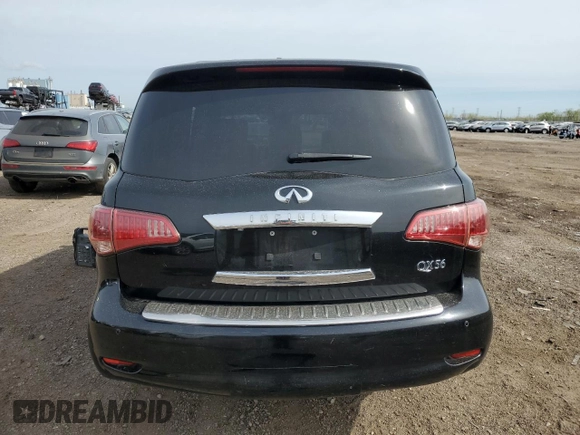 2012 Infiniti QX56 8-passenger с VIN JN8AZ2NC5C9316250, выставлен на аукционе Copart как лот 54693455 с пробегом 123 403 миль миль и Списание • Salvage title. История ставок и продаж доступна на DreamBid. Изображение 6.