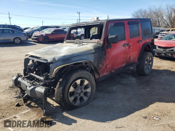 2015 Jeep Wrangler Unlimited Sport RHD with VIN 1C4BJWKG9FL642937, listed as a Copart auction lot 45654365 with Not provided miles and Non repairable. Bid and sale history available at DreamBid. Image 1.