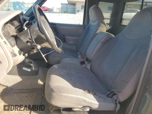 1998 Ford Ranger XL with VIN 1FTYR14U6WPA97765, listed as a Copart auction lot 48428105 with 253,932 mi miles and Salvage title. Bid and sale history available at DreamBid. Image 7.