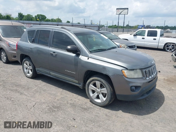 2011 Jeep Compass Latitude with VIN 1J4NT1FB4BD246549, listed as a IAAI auction lot 42156761 with 232,739 mi miles. Bid and sale history available at carsss.com. Image 1.