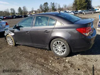 2014 Chevrolet Cruze ECO with VIN 1G1PH5SB1E7379245, listed as a Copart auction lot 44494015 with 172,294 mi miles and Salvage Title. Bid and sale history available at carsss.com. Image 2.