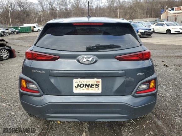 2020 Hyundai Kona SE with VIN KM8K1CAA0LU506774, listed as a Copart auction lot 86955924 with 115,259 mi miles and Salvage Title. Bid and sale history available at carsss.com. Image 6.