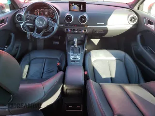 2017 Audi A3 Sedan Premium Plus with VIN WAUJ8GFF2H1023042, listed as a Copart auction lot 73591613 with 52,110 mi miles. Bid and sale history available at carsss.com. Image 8.