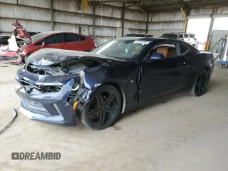 2016 Chevrolet Camaro 2LT with VIN 1G1FD1RS5G0131405, listed as a Copart auction lot 47801885 with 112,507 mi miles and Salvage Title. Bid and sale history available at carsss.com. Image 1.