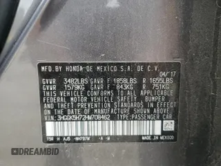 2017 Honda Fit EX with VIN 3HGGK5H72HM708462, listed as a Copart auction lot 50834995 with 123,343 mi miles and Salvage Title. Bid and sale history available at carsss.com. Image 14.