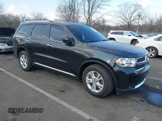 2013 Dodge Durango Crew with VIN 1C4SDJDT9DC538949, listed as a IAAI auction lot 41366816 with 75,675 mi miles. Bid and sale history available at carsss.com. Image 1.