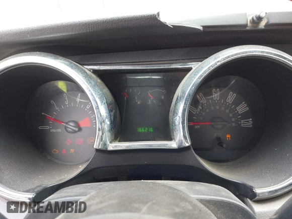 2009 Ford Mustang with VIN 1ZVHT80N395122241, listed as a IAAI auction lot 42121401 with 166,216 mi miles and . Bid and sale history available at carsss.com. Image 7.