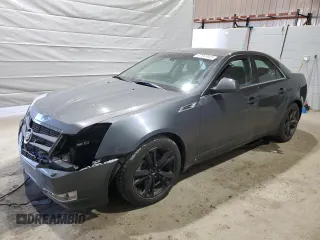2009 Cadillac CTS AWD w/1SB with VIN 1G6DT57V490104837, listed as a Copart auction lot 47965005 with 124,689 mi miles and Salvage Title. Bid and sale history available at carsss.com. Image 1.