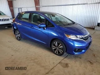 2019 Honda Fit EX with VIN 3HGGK5H87KM753347, listed as a Copart auction lot 54721945 with 12,572 mi miles and Salvage Title. Bid and sale history available at DreamBid. Image 4.