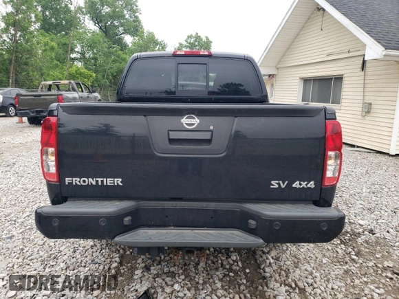 2020 Nissan Frontier SV with VIN 1N6ED0EB0LN725638, listed as a Copart auction lot 57299005 with 44,193 mi miles and Salvage title. Bid and sale history available at DreamBid. Image 6.