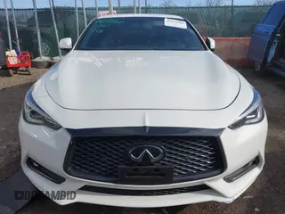 2018 Infiniti Q60 RED SPORT 400 with VIN JN1FV7EL6JM630898, listed as a IAAI auction lot 41628560 with 57,224 mi miles. Bid and sale history available at carsss.com. Image 6.