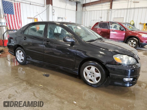 2007 Toyota Corolla CE with VIN 1NXBR32EX7Z861600, listed as a Copart auction lot 55128525 with 70,007 mi miles and Non Repairable. Bid and sale history available at carsss.com. Image 4.