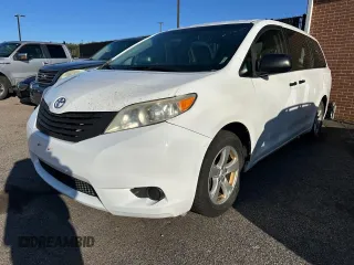 2014 Toyota Sienna L with VIN 5TDZK3DC7ES448022, listed as a Copart auction lot 52548605 with 202,484 mi miles and Clean Title. Bid and sale history available at carsss.com. Image 2.