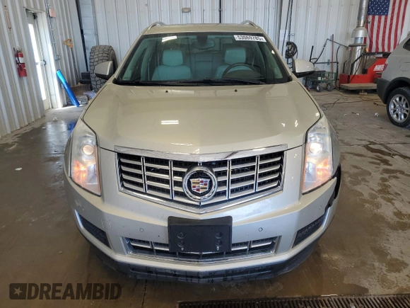 2015 Cadillac SRX Luxury Collection with VIN 3GYFNEE35FS537552, listed as a Copart auction lot 53069785 with 115,131 mi miles and Clean Title. Bid and sale history available at carsss.com. Image 5.
