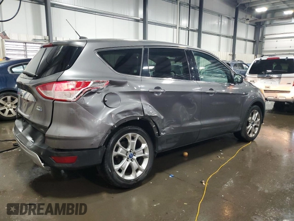 2013 Ford Escape SEL с VIN 1FMCU9H95DUA25494, выставлен на аукционе Copart как лот 57235905 с пробегом 158 743 миль миль и Списание • Salvage title. История ставок и продаж доступна на DreamBid. Изображение 3.