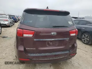 2015 Kia Sedona EX with VIN KNDMC5C13F6063903, listed as a Copart auction lot 44789095 with 108,378 mi miles and Salvage Title. Bid and sale history available at carsss.com. Image 6.