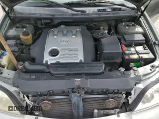 2004 Kia Sedona LX with VIN KNDUP131346575851, listed as a Copart auction lot 73614194 with 153,928 mi miles and Salvage Title. Bid and sale history available at carsss.com. Image 12.