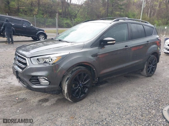 2017 Ford Escape Titanium with VIN 1FMCU0JD1HUA75308, listed as a IAAI auction lot 41966334 with 129,044 mi miles. Bid and sale history available at carsss.com. Image 2.